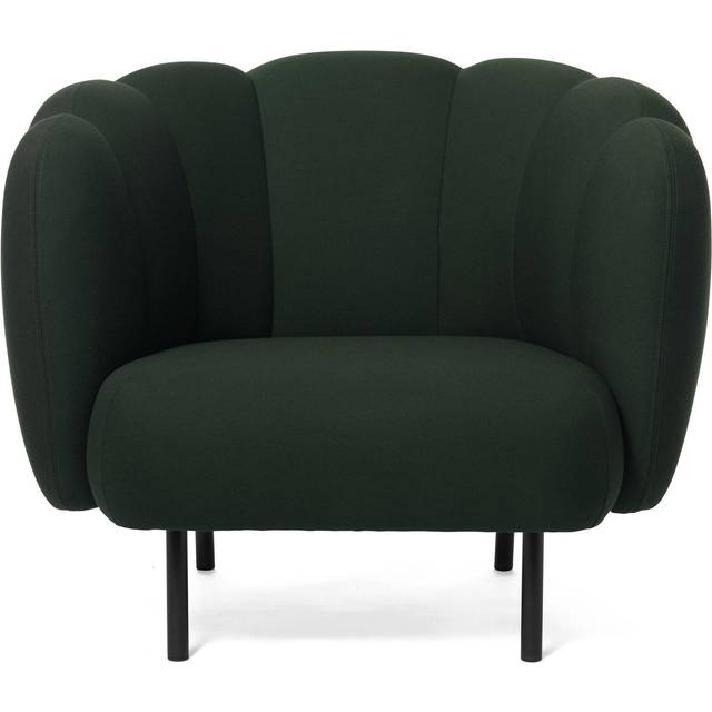Cape Lounge Chair With Stitches, Pearl Grey