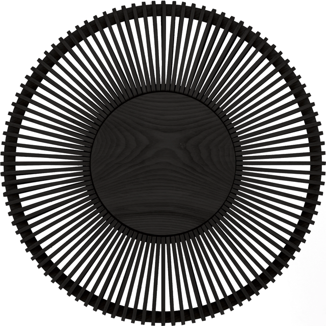 UMAGE - Clava Up Wood Wall-/Ceiling Lamp Large Black Oak UMAGE