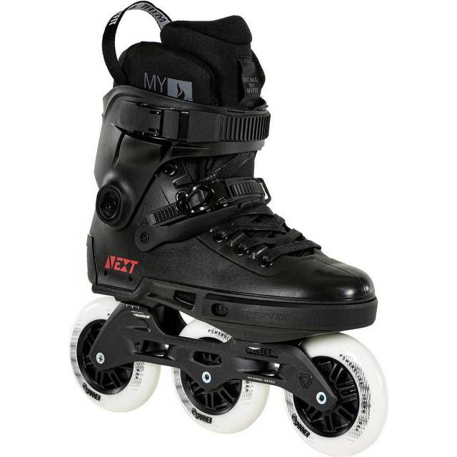 Freeskate rollerblading Powerslide Next Core 100 - Noir