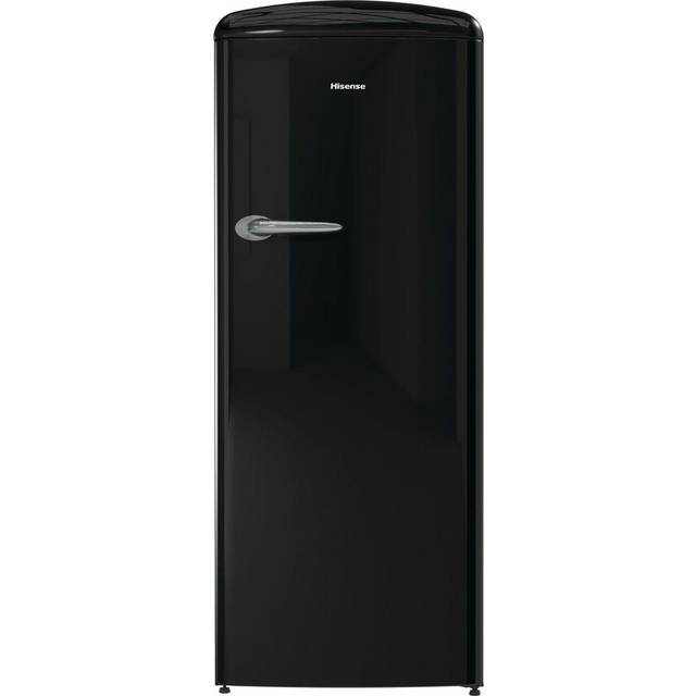 Hisense RR330D4OB2UK Black 260L Retro Frost Free Fridge with Ice Box