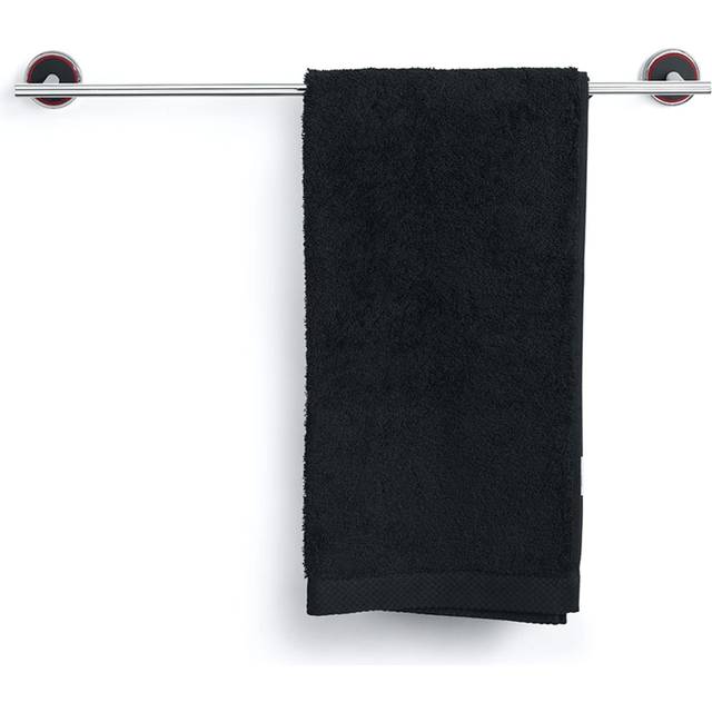 Rode Bath - Mafalda Towel Rail - schwarz/silber/59.5cm/inkl. Befestigungsschrauben - silver (7.5 x 59.5 x 1.1cm)