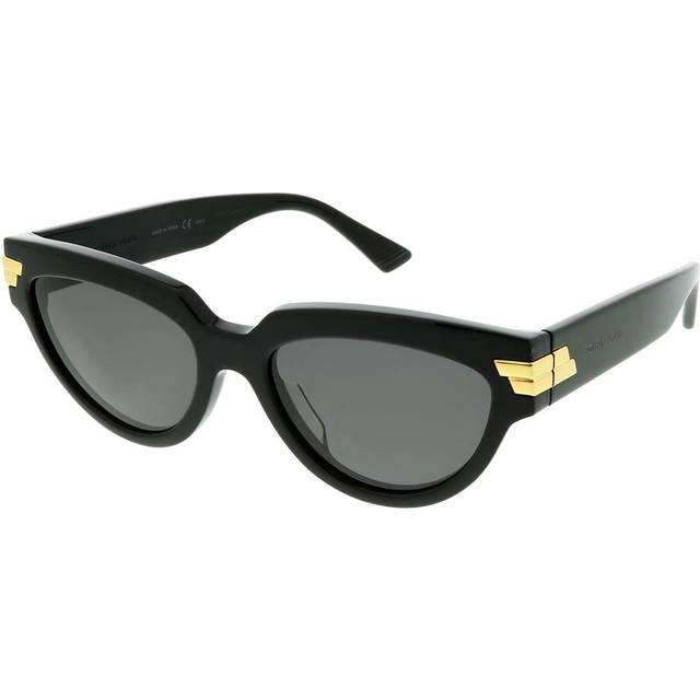 Bottega Veneta Cat Eye Womens Black Grey BV1035S - One Size