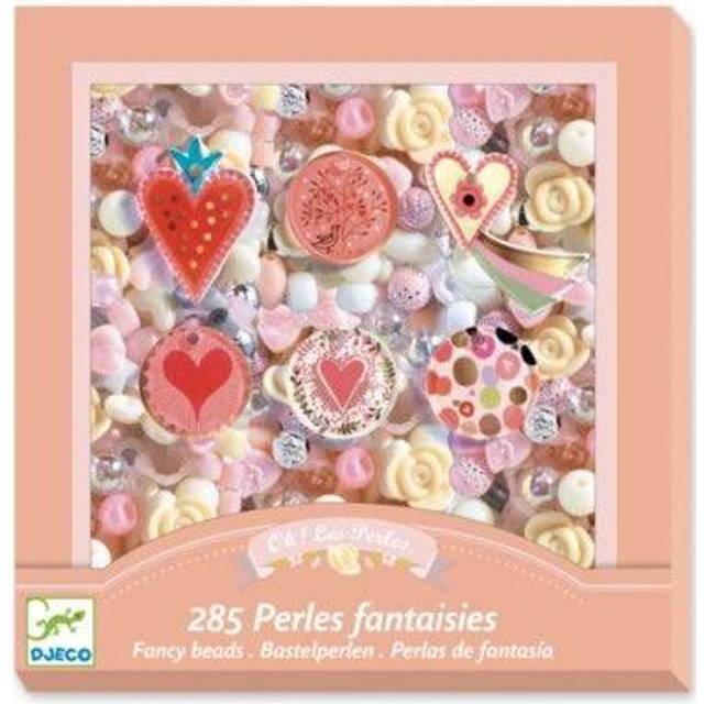 Djeco Threading Beads - Hearts