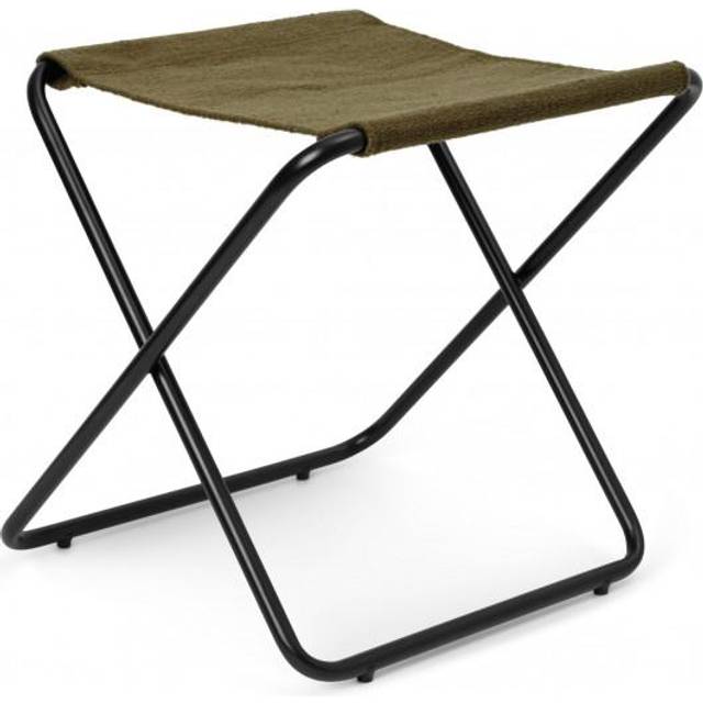 Ferm Living - Dester Stool Hopfällbar Pall Svart med Form