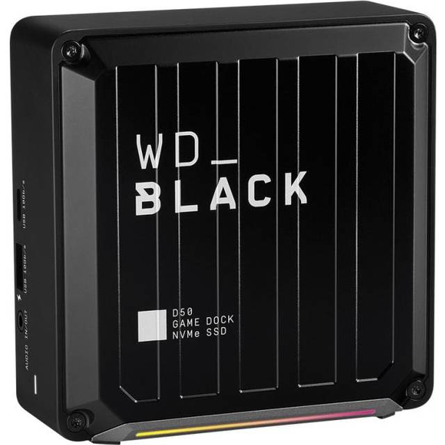 Western Digital D50 Wired Thunderbolt 3 Black