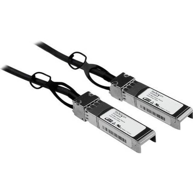 StarTech.com Cisco SFP-H10GB-CU3M Compatible 3m 10G SFP+ to SFP+ Direct Attach Cable Twinax - 10GbE SFP+ Copper DAC 10 Gbps Low Power Passive Mini GBIC/Transceiver Module DAC Firepower ASR920 ASR9000