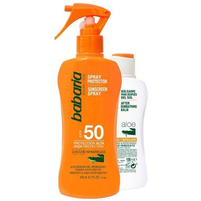 Babaria Solar Aloe Vera SPF50 Leche Lote