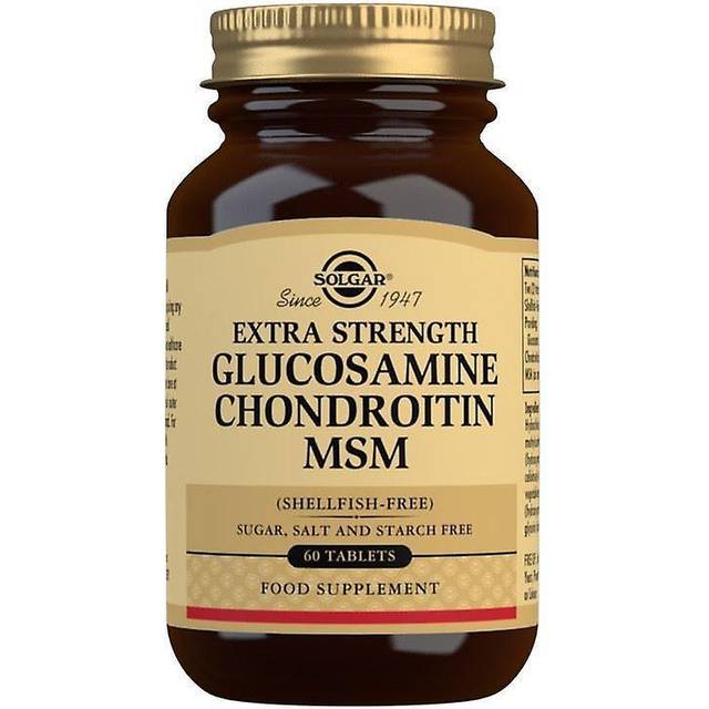 Solgar Extra Strength Glucosamine Chondroitin MSM Tablets