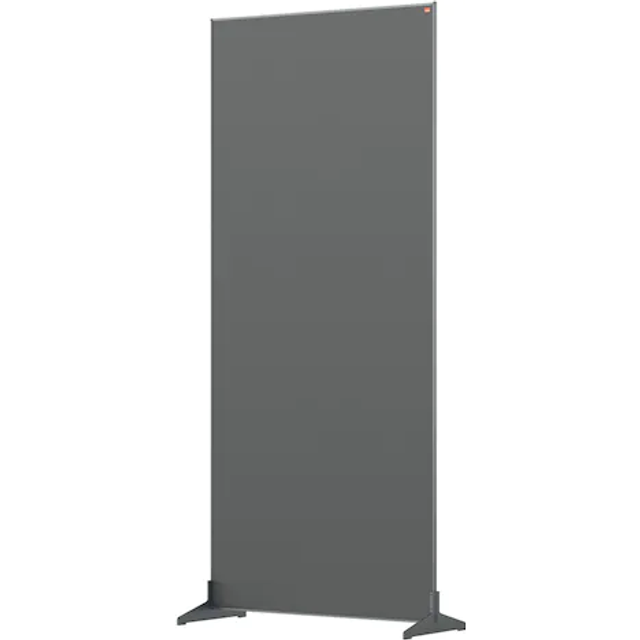 Nobo Impression Red Pro Free Standing Room Divider Screen Felt Surface 600x1800mm