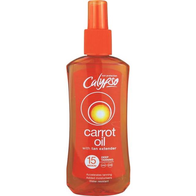 Calypso Carrot Oil with Tan Extender SPF15 200ml