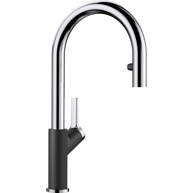 Carena Pull Out Single Lever Monobloc Tap - Anthracite (24cm)