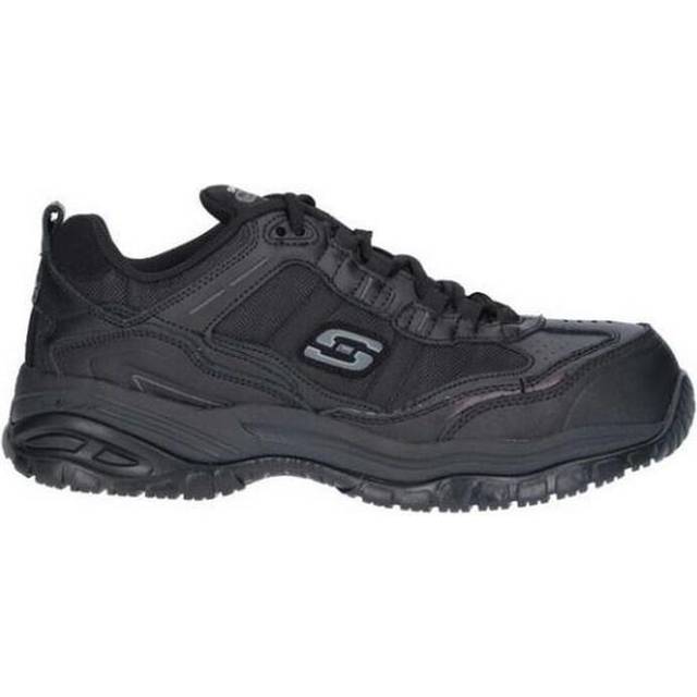 Men's Skechers Mens Soft Stride Work Trainer - Black - Size: 7