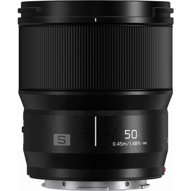 Panasonic LUMIX S 50mm f/1.8 L-Mount Camera Lens (Full-Frame Format) in Black