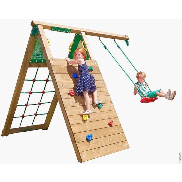 Jungle Gym Komplet Legetårn - Gyngestativ - Babyhelp.dk