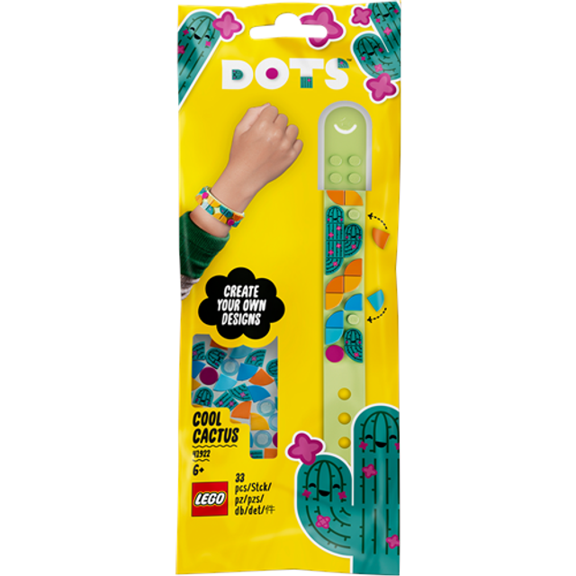 LEGO DOTS Cool Cactus Bracelet Making Kit 41922