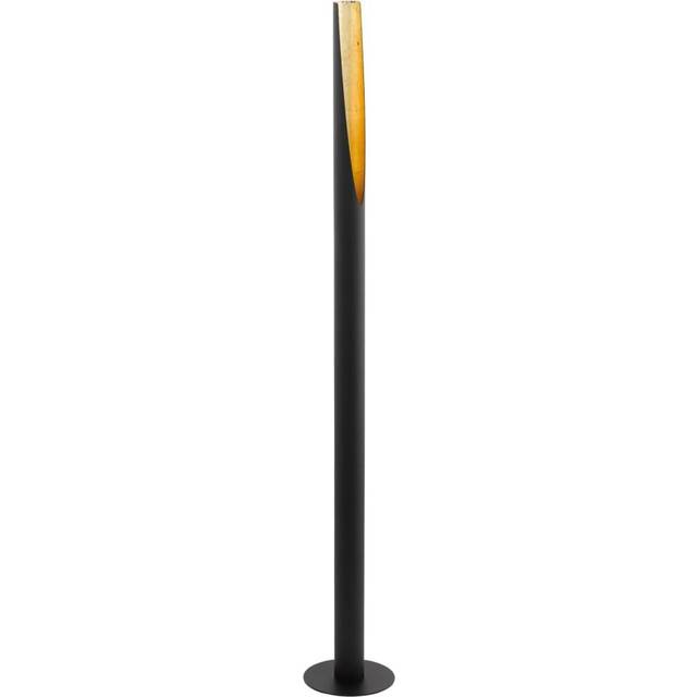 EGLO Barbotto Black and Gold Floor Lamp
