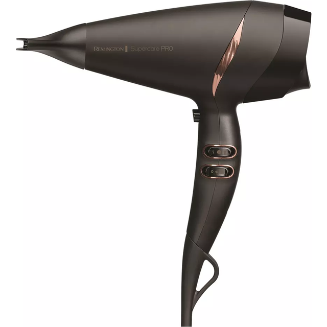 REMINGTON Ac7200 Supercare Pro 2200 Ac Hairdryer |Svart |One Size