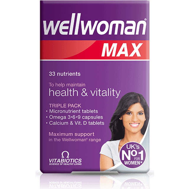 Vitabiotics - Wellwoman Max - 84 Capsules
