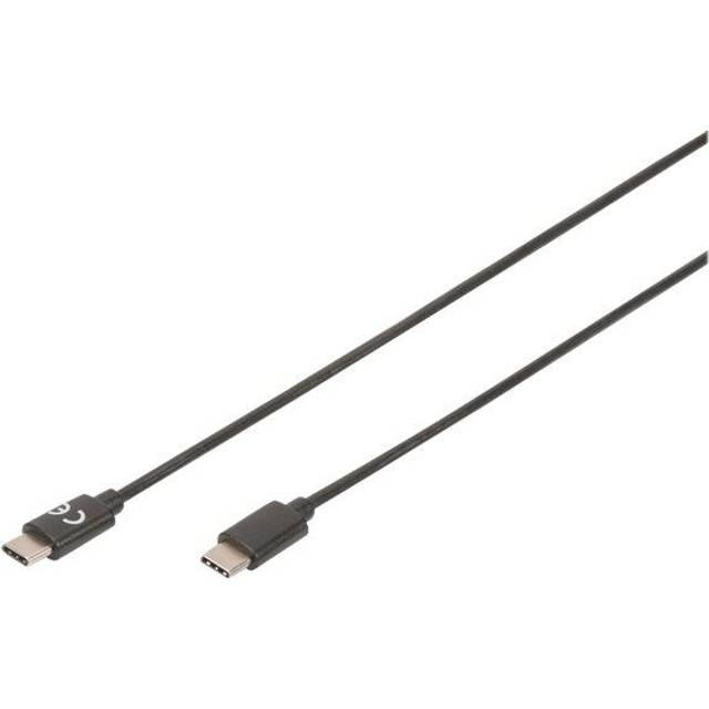 USB Type-C connection cable, Type-C - C M/M, 3.0m, 3A, 480MB, Version 2.0, bl