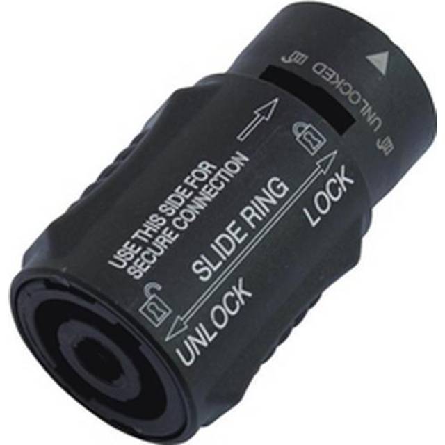 Neutrik NL4MMX adapter speakon 2/4-pol till speakon 2/4-pol