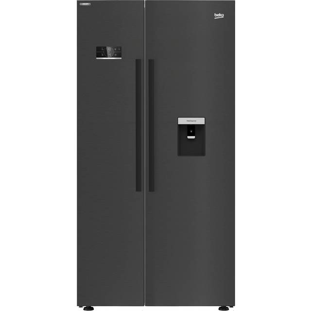 Beko Frost Free Fridge Freezer ASD2341VB - Black - Natural
