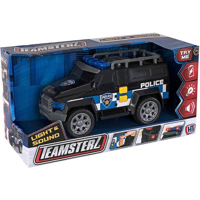 Teamsterz Light & Sound Police SWAT 4x4 Kids Emergency Rescue Toy Vehicle Great For Children Aged 3+