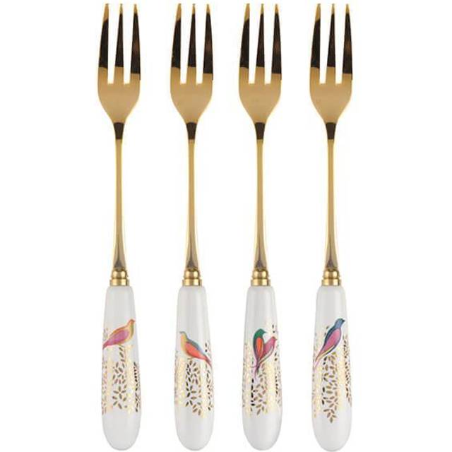 Sara Miller Chelsea Dessert Fork - White (2cm L)