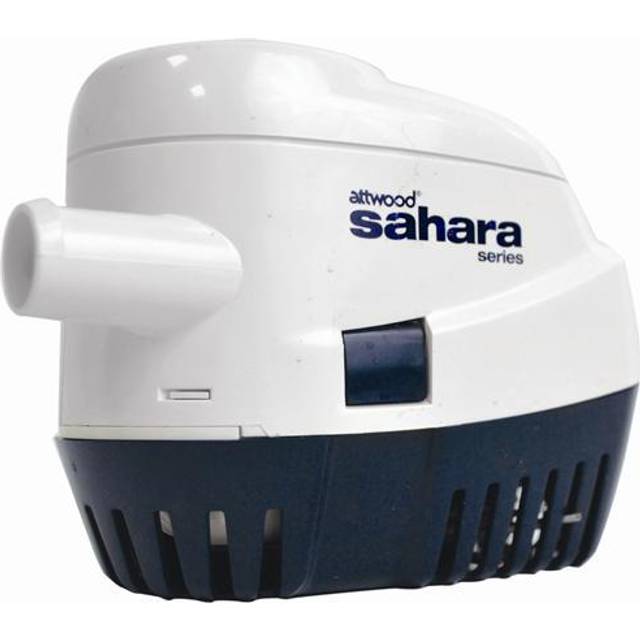 attwood 4505-7 Sahara Automatic Bilge Pump, 12V, 500 g/h, 1.892 L/H, 19 mm