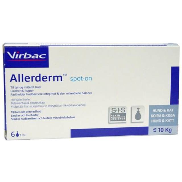 Virbac Allerderm spot-on 6x2 ml