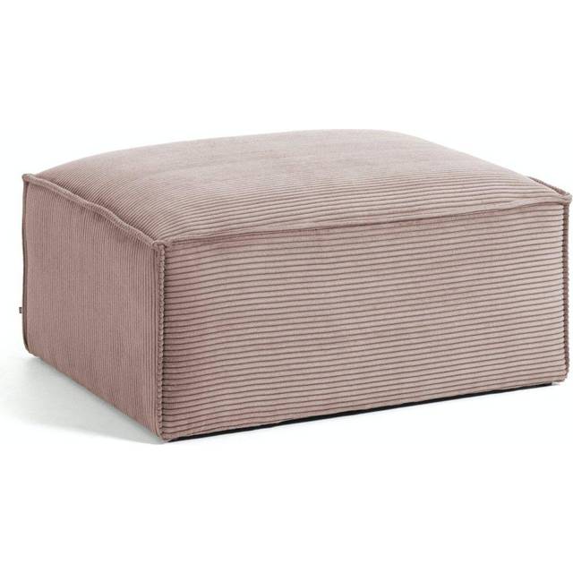 Kave Home - Puff Blok 90 x 70 cm - Rosa