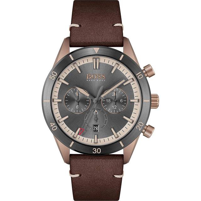 Hugo Boss Watch Santiago Mens - Grey