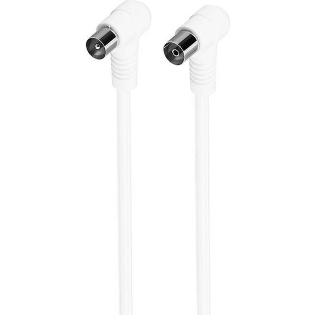 Champion antennkabel, 75 Ohm, vinklad, 5m