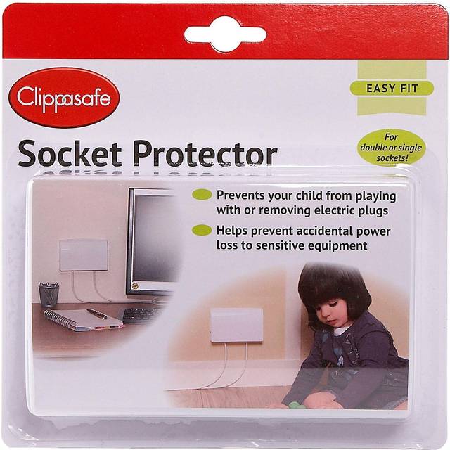 Clippasafe Double Electric Socket Cover