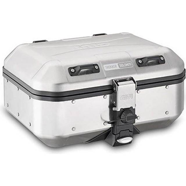 Givi Trekker Dolomiti 30l, topcase Monokey , color: Silver , size: 30 l