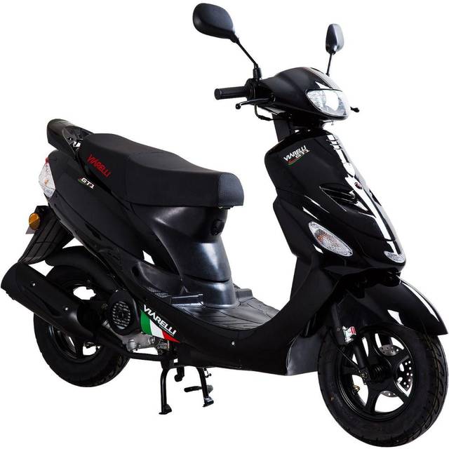 Moped Viarelli GT1 mattsvart 45km/h Klass 1