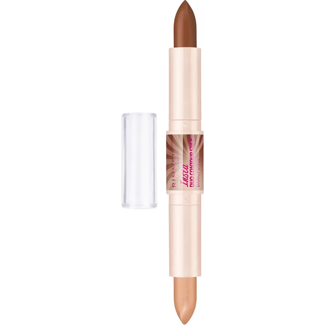 Rimmel London Insta Duo Contour Stick, Dark, 8 g