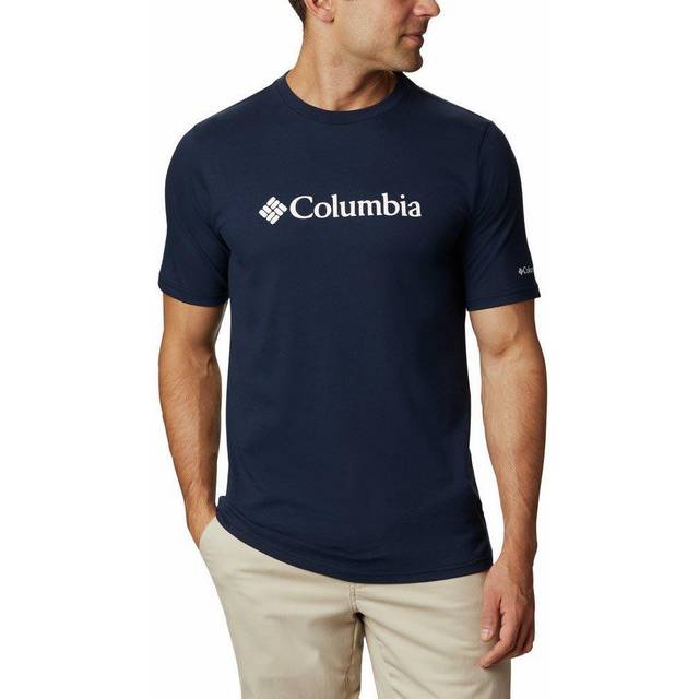 Columbia CSC Basic Logo Short Sleeve T-shirt Herr Storlek S - Regular Färg blå