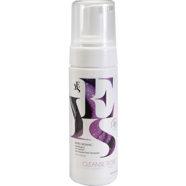 YES Cleanse Organic Rose Intimate Foam Wash - 150ml