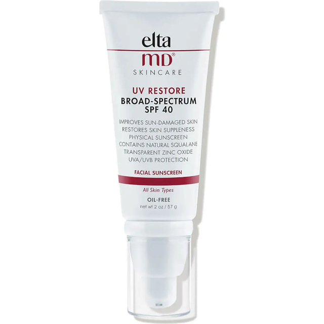 Uv Restore Physical Facial Sunscreen Spf 40 - 57g/2oz