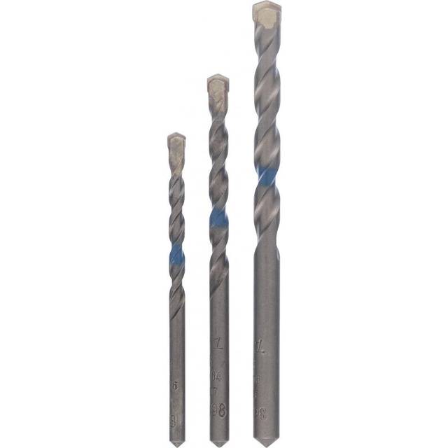 Bosch 2609255416 Carbide Twist Drill Concrete Set Straight Shank 5...