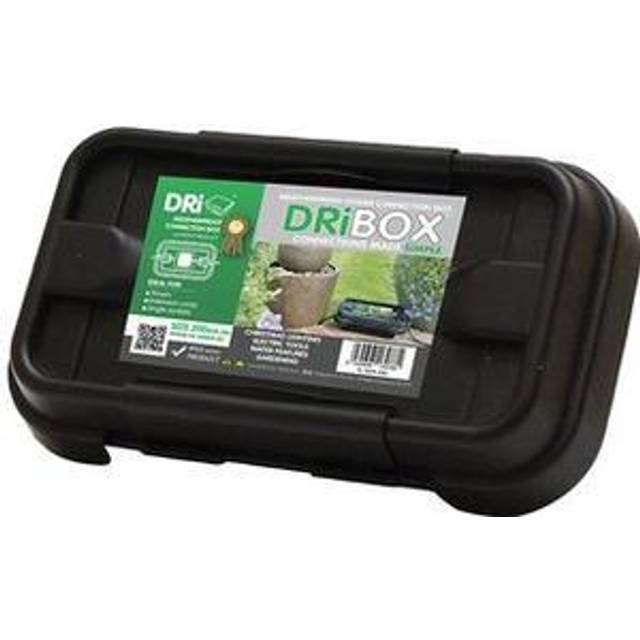 DRiBOX FL-1859-200 IP55 Small Weatherproof Electrical Box - Black