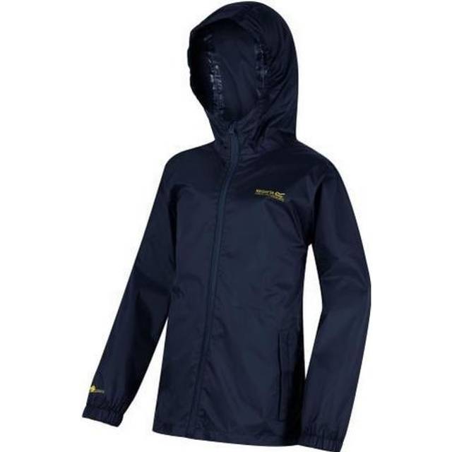 Regatta Kids Pack-it III Waterproof Jacket - Navy, Dark Blue, Size 5-6 Years - 5-6 YEARS