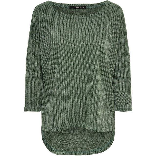 Women's T-shirt Only Alba manches 3/4 - Vert