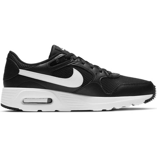 Nike Herr Air Max löparskor, Svart Vit Svart, 45 EU