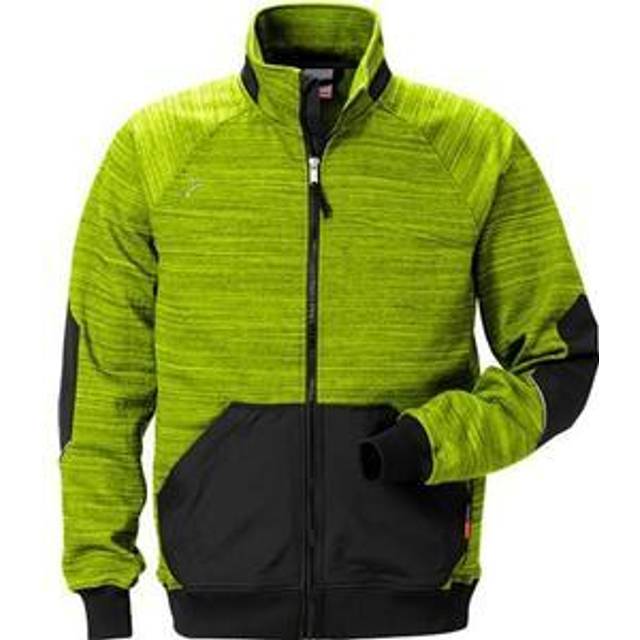 Fristads Sweatshirtjacka 7052 SMP Grå/Svart S (S)