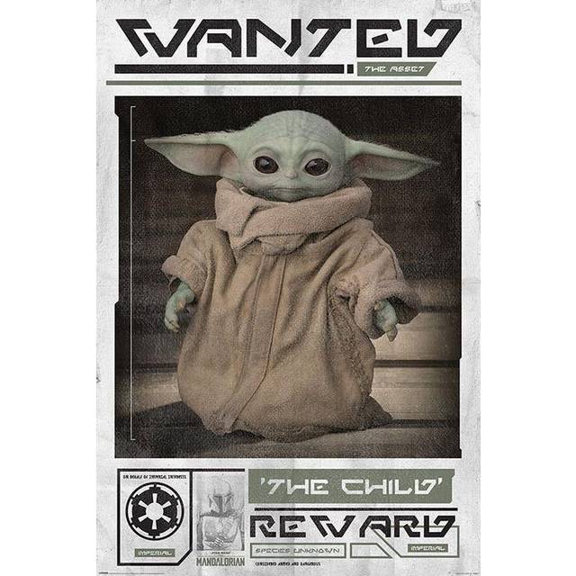The Mandalorian - Wanted The Child Maxi - Poster - multicolored - Onesize