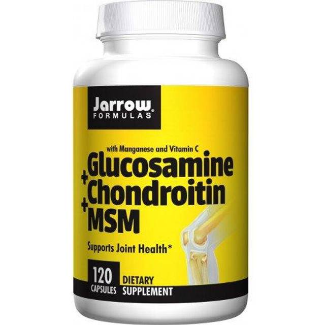 Jarrow Formulas Glukosamin + Kondroitin + MSM kapslar
