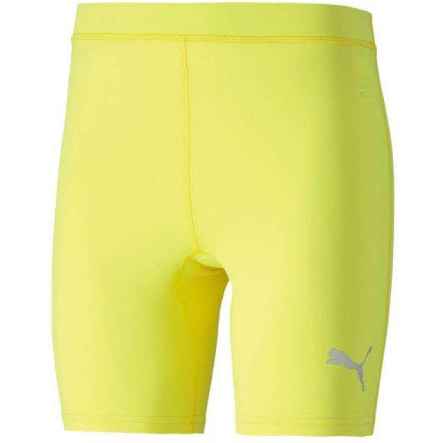 PUMA herr Byxor League baselayer short tight, Fluorgul, L