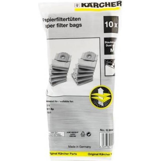 Dammpåse Karcher T7/1, T9/1, T10/1; 10 st.