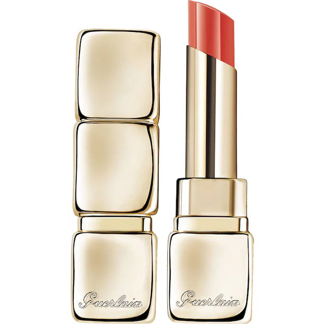GUERLAIN KissKiss Shine Bloom Lipstick Peach Kiss